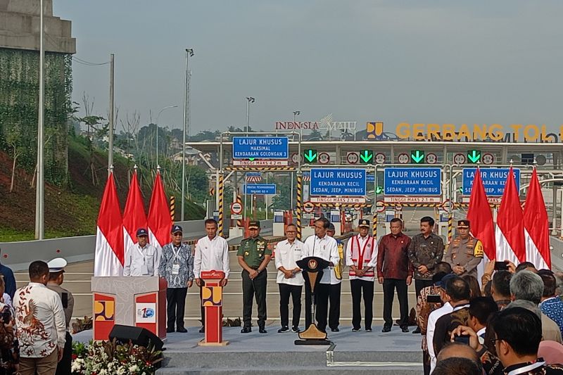 Presiden resmikan Jalan Tol Pamulang-Cinere-Raya Bogor