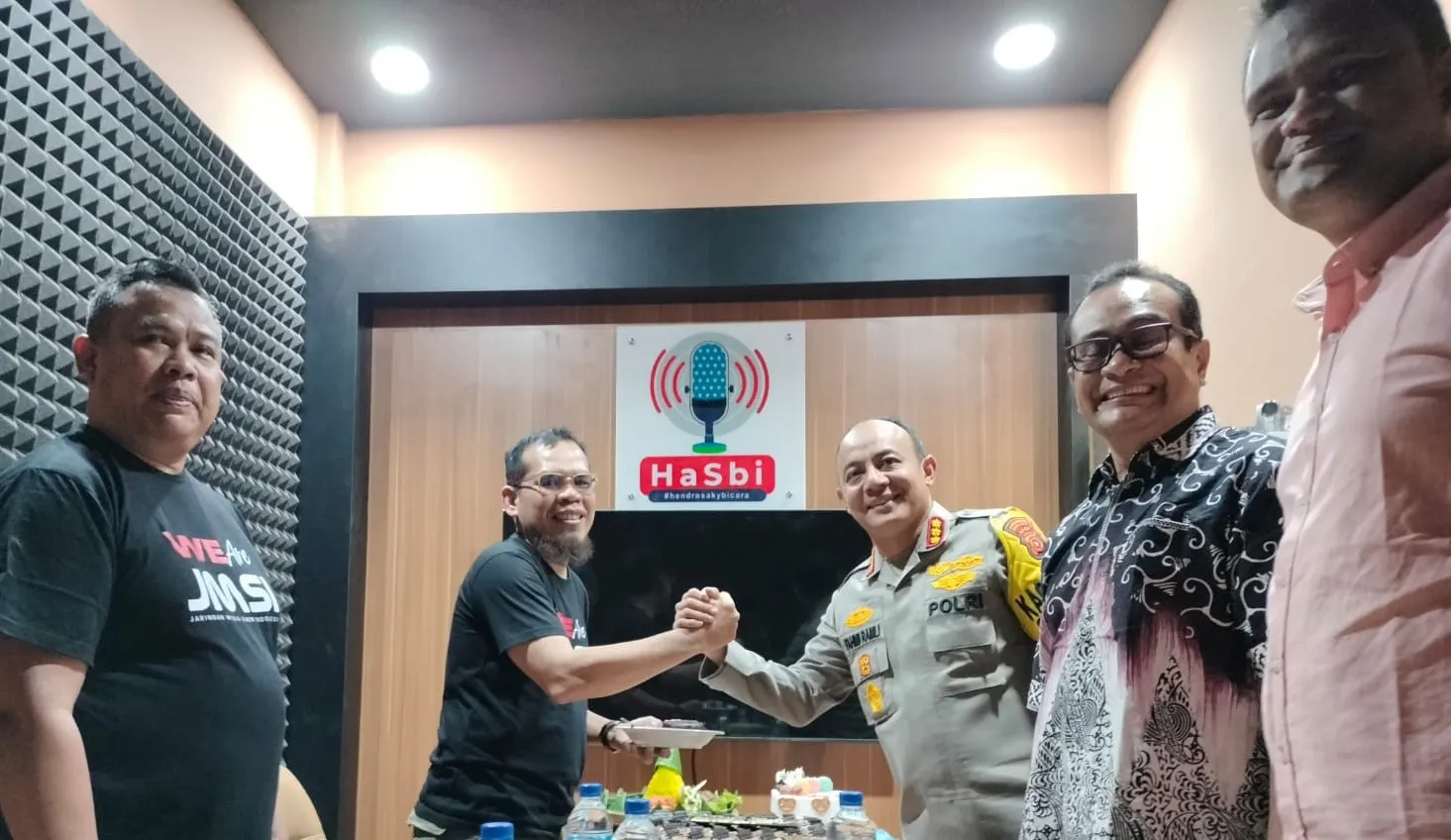 Kapolresta Banda Aceh hadiri sykuran HUT JMSI ke-4