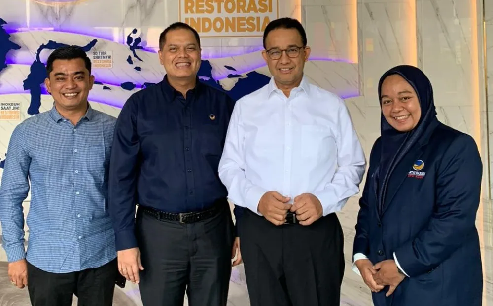 Kampanye di Lhokseumawe, Surya Paloh minta rakyat Aceh menangkan pasangan Anies-Muhaimin dan Partai Nasdem