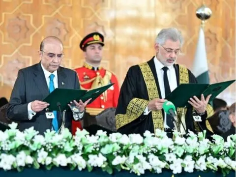 Asif Ali Zardari dilantik sebagai PM Pakistan