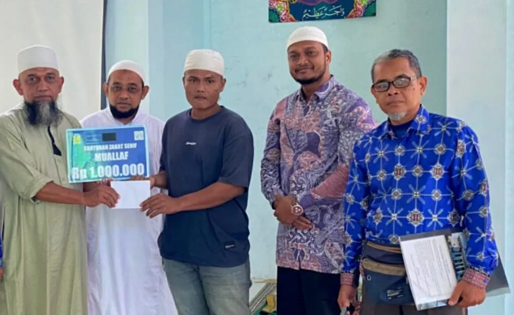 Danil, warga Sumatera Utara bersyahadat di Banda Aceh