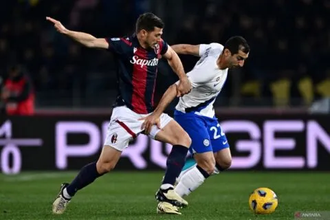 Inter Milan semakin tak terkejar usai kalahkan Bologna 1-0, makin kokoh raih scudetto