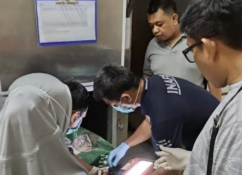 Hasil pemeriksaan alat MAMBIS, pemotor tewas di Aceh Besar tak dikenali identitasnya