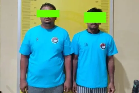 Dua warga Aceh ditangkap di Asahan bawa satu kilogram sabu
