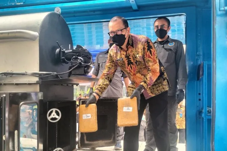 Hendak kirim ratusan kilogram ganja ke Pulau Jawa, warga Indapuri Aceh Besar diringkus BNN