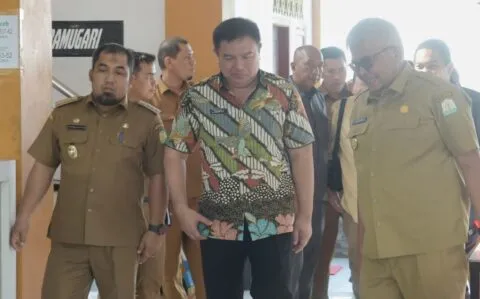 Pj Bupati Muhammad Iswanto ikut sambut Irjen Kemendagri saat kunjungan ke Aceh