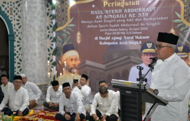 Pj Gubernur Aceh Bustami Hamzah hadiri haul ke-339 Syekh Abdurrauf As-Singkili