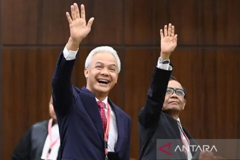 Usai putusan MK, Ganjar Pranowo ucapkan selamat kepada Prabowo-Gibran