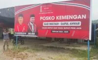 KPA Pidie Jaya bangun Posko pemenangan Said Mulyadi-Saiful Anwar