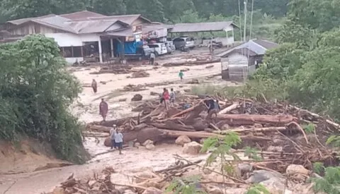 Satu desa di Gayo Lues Aceh dilanda banjir bandang