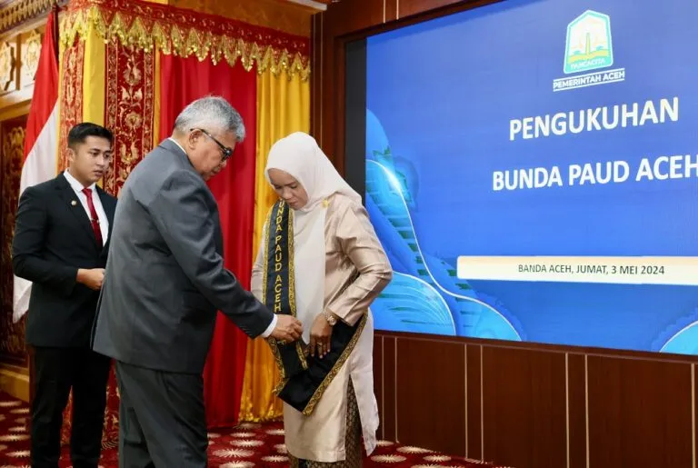 Mellani Subarni dikukuhkan sebagai Bunda PAUD Aceh