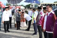 Didampingi Pj Gubernur Aceh dan Pj Bupati Aceh Besar, Wapres RI lepas keberangkatan jemaah haji