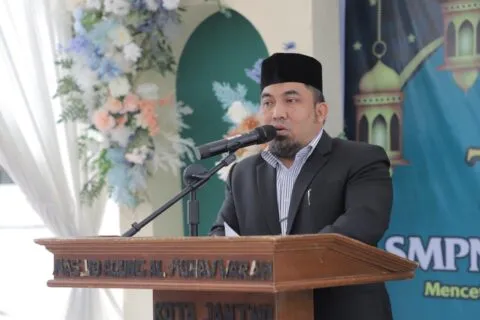 SMPN 3 Al-Fauzul Kabir Kota Jantho ikut serta wujudkan program pemerintah satu gampong satu hafidz Alquran