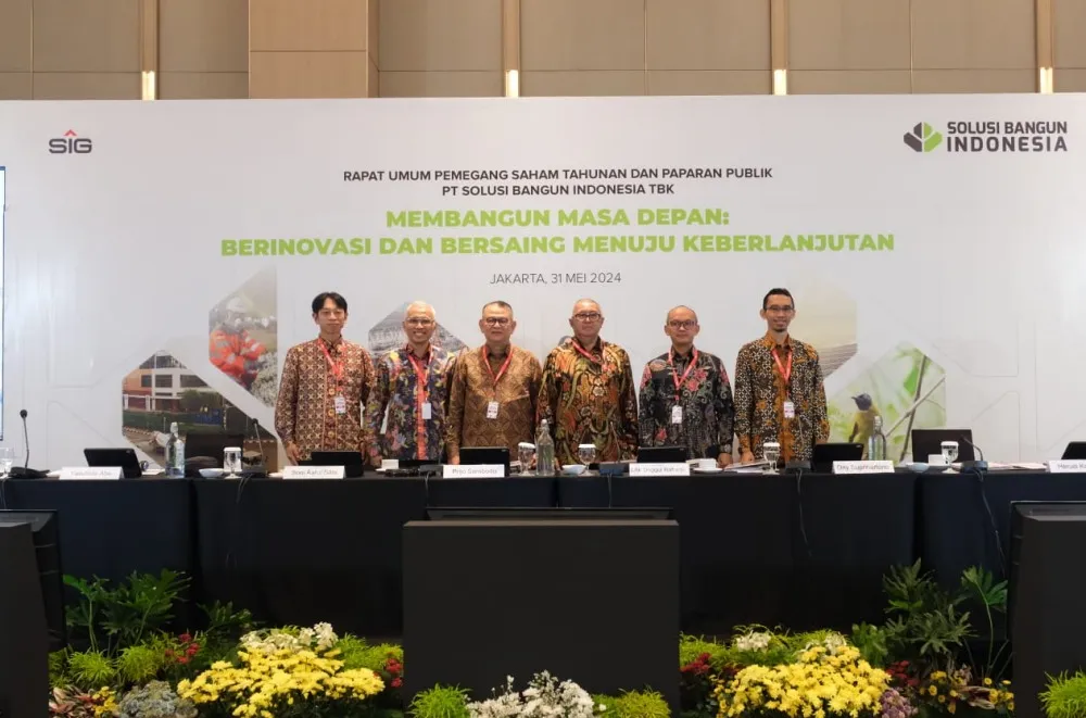 PT SBI gelar RUPS, sepakati bagi deviden 268,3 miliar dan tunjuk Prijo Sambodo sebagai Komisaris Utama dan Asri Mukhtar sebagai Dirut