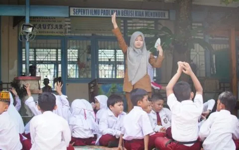 Kiat sekolah di Banda Aceh hadapi cuaca panas 