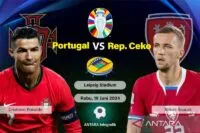 Grup F Piala Euro 2024 : Portugal diprediksi menang atas Ceko