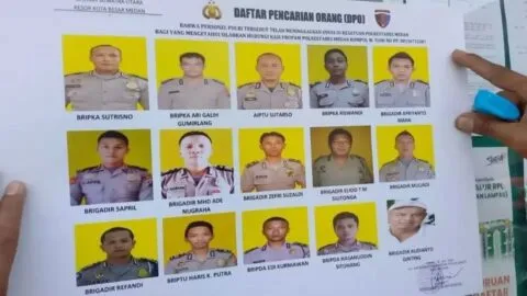 Polrestabes Medan terbitkan DPO 15 personel Polri