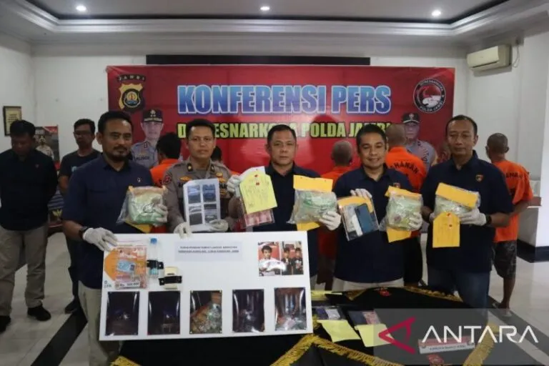 Sabu dari Aceh Utara senilai Rp5 miliar ditangkap Polda Jambi