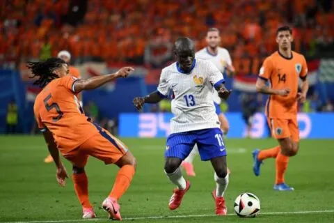 Duel tanpa gol saat Prancis lawan Belanda di Grup D Piala Euro 2024