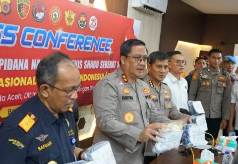 Polda Aceh gagalkan penyelundupan sabu 180 kilogram