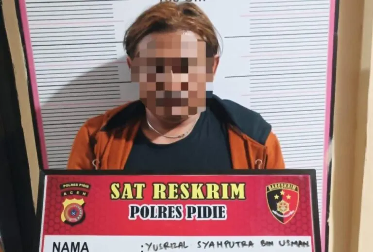 Warga Banda Aceh ditangkap oleh Polres Pidie dalam kasus curanmor