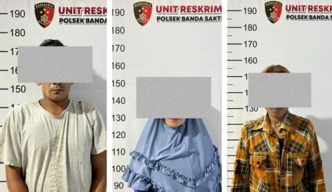 Polisi tangkap dua wanita dan satu pria di Lhokseumawe, 19 paket sabu diamankan