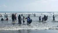 Menikmati eksotisme Pantai Mantak Tari di Pidie saat akhir pekan