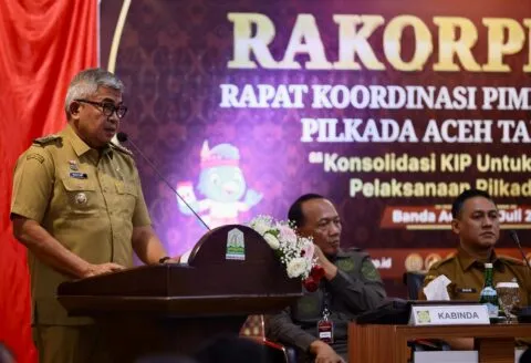 Bustami : Hibah untuk KIP, Panwaslih dan TNI/Polri untuk Pilkada Aceh harus tuntas tanggal 15 Agustus 2024