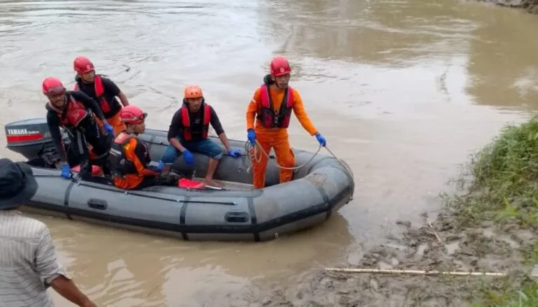 Bocah 11 tahun tenggelam di Sungai Peureulak Aceh Timur