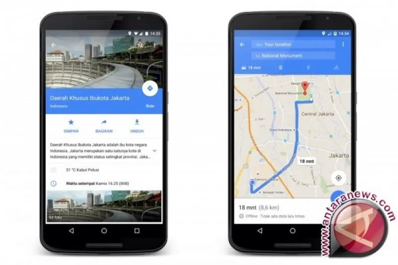 Pengguna Google Maps kini bisa laporkan insiden dan situasi jalan, hadir juga fitur layanan parkir