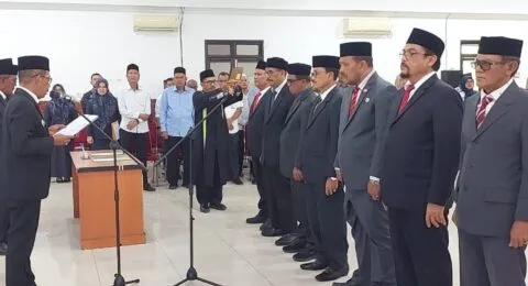 Enam pejabat eselon II di Pidie Jaya dilantik