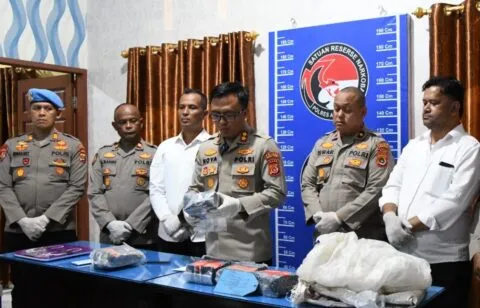 Polres Aceh Timur tangkap 5 kilogram sabu di Darul Aman