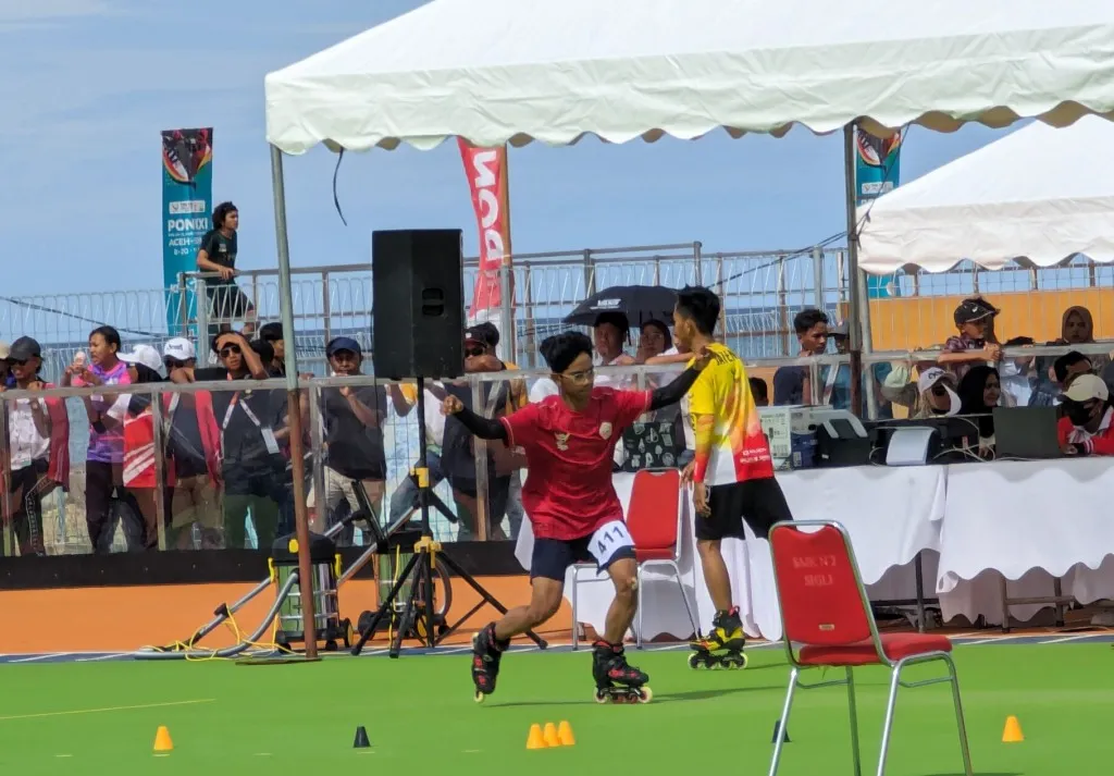 Aceh Raih 4 Medali Emas dan 1 Perunggu di Cabor Sepatu Roda PON 2024