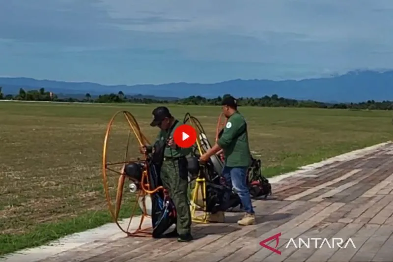 Aceh sabet emas dari cabor Paramotor di PON Aceh-Sumut 2024
