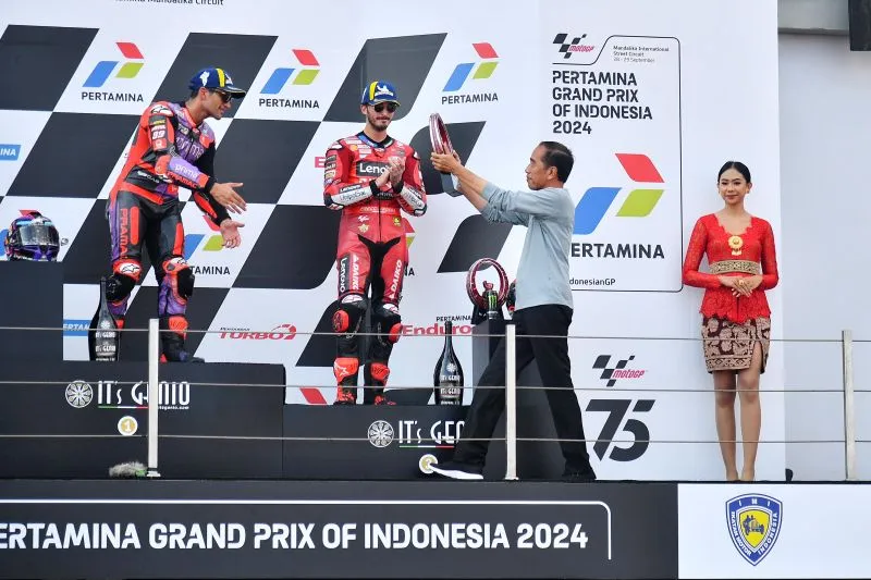Jorge Martin juara Pertamina Grand Prix  of Indonesia 2024