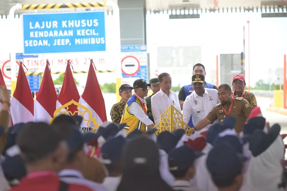 Presiden RI resmikan empat ruas jalan tol Sigli-Banda Aceh