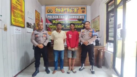 Dua pencuri kipas angin Mesjid di Aceh Utara ditangkap polisi