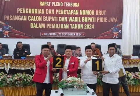 Said Mulyadi-Saiful Anwar Nomor Urut 2, Syibral-Hasan Nomor Urut 1