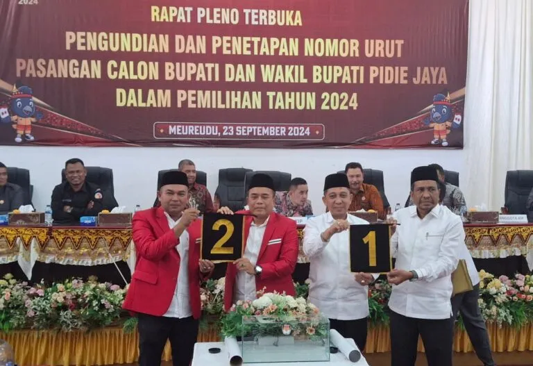 Said Mulyadi-Saiful Anwar Nomor Urut 2, Syibral-Hasan Nomor Urut 1