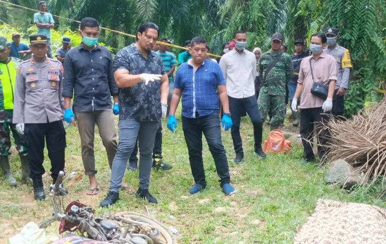 Pria paruh baya ditemukan meninggal dunia di lahan kebun milik PT Satya Agung di Aceh Utara