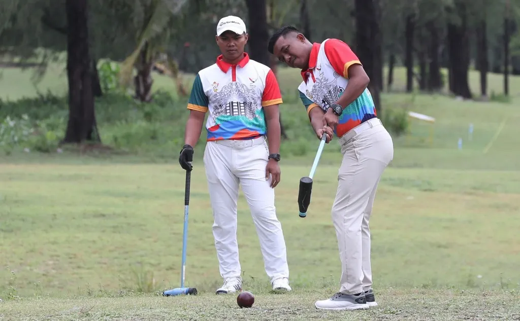 Aceh tambah emas dari cabor Woodball nomor Fairway Putra di PON 2024