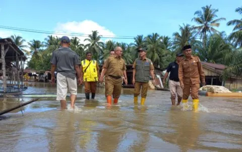 Banjir di Singkil makin meluas, 26 desa terdampak