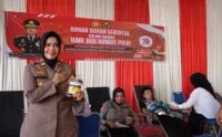 Sambut HUT Humas Polri ke-73, Polresta Banda Aceh gelar donor darah