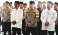 Kapolres Pidie Jaya hadiri zikir dan doa untuk Pilkada Damai 2024