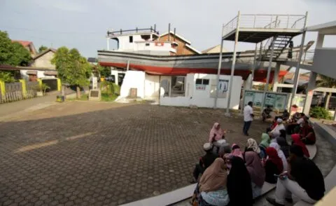 Kapal diatas rumah, saksi bisu dahsyatnya Tsunami Aceh yang kini jadi objek wisata di Banda Aceh