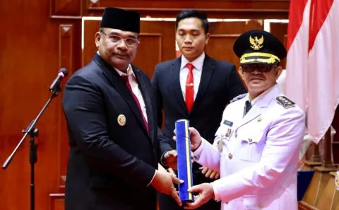 Kadis ESDM Aceh Taufik dilantik Pj Bupati Aceh Tenggara