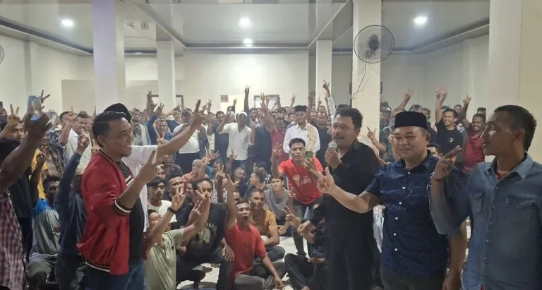 300 an warga Bandar Baru konsolidasi pemenangan Said Mulyadi-Saiful Anwar di Pilkada Pidie Jaya