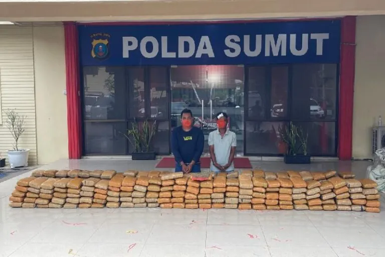 Bawa 277 kilogram ganja ke Medan, warga Aceh Tenggara dibekuk polisi