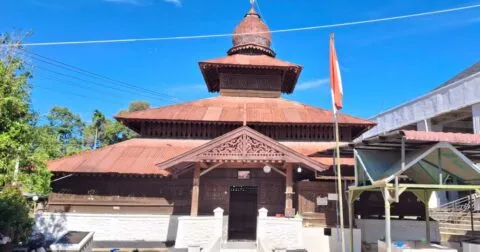 Dibangun ulama asal Madinah abad ke-16, Masjid Teungku Di Pucok Krueng kini jadi cagar budaya