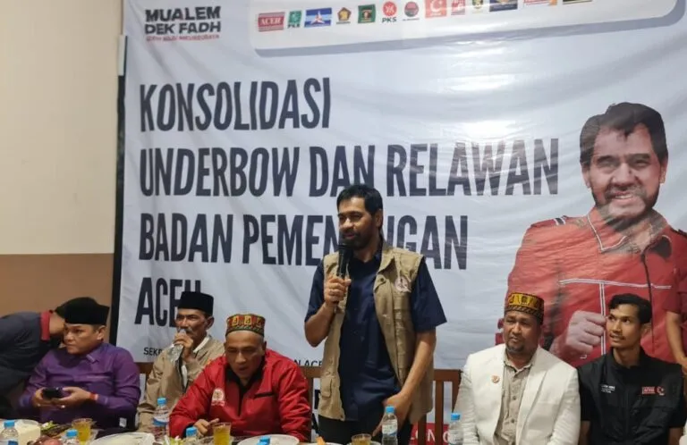 Mualem-Dek Fadh Targetkan Raih Suara 80 Persen di Pilkada Aceh